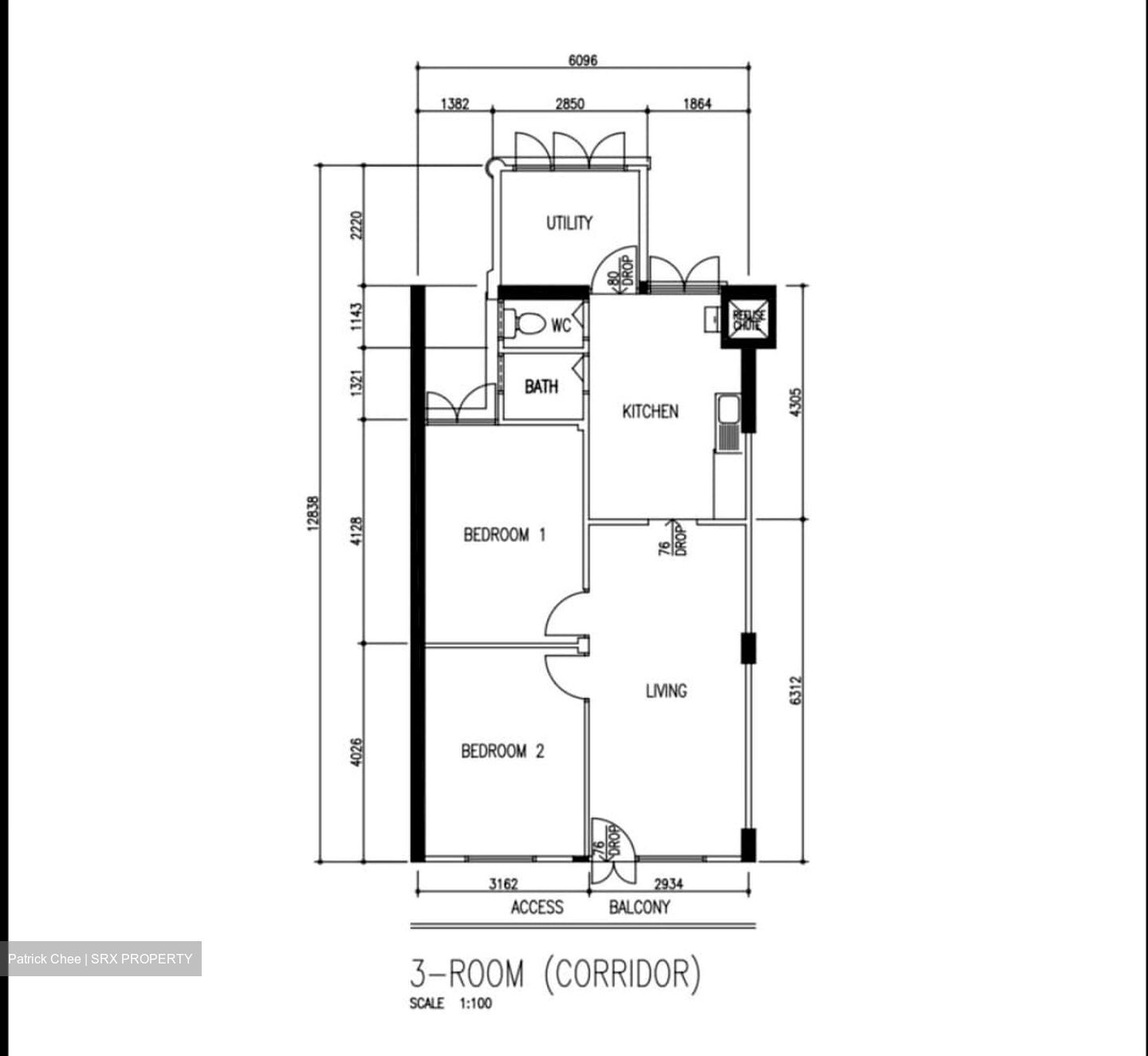 Blk 57 Geylang Bahru Ville (Kallang/Whampoa), HDB 3 Rooms #583958351
